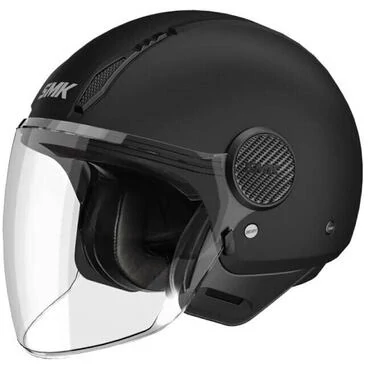 SMK Laminar MA200 Jet Motorcycle Мотошлем Matt Black
