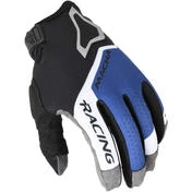 Macna Heat-1 Motocross мотоперчатки Black Blue White