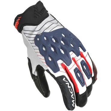Macna Tanami Motorcycle мотоперчатки White Blue Red