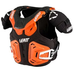 LEATT Fusion 2.0 And Body Protector Junior neck protector Оранжевый (размер: s/m)