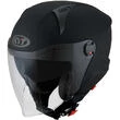 KYT D-CITY PLAIN Jet Motorcycle Мотошлем Matt Black