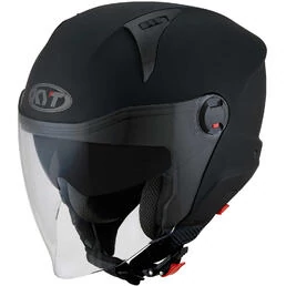 KYT D-CITY PLAIN Jet Motorcycle Мотошлем Matt Black