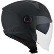 KYT D-CITY PLAIN Jet Motorcycle Мотошлем Matt Black