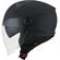 KYT D-CITY PLAIN Jet Motorcycle Мотошлем Matt Black