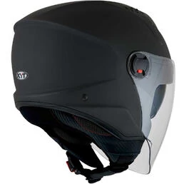 KYT D-CITY PLAIN Jet Motorcycle Мотошлем Matt Black