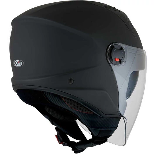 KYT D-CITY PLAIN Jet Motorcycle Мотошлем Matt Black