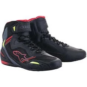 Alpinestars FASTER-3 RIDEKNIT мотоботы Motorcycle мотоботы Fluo Yellow Red Black