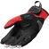 Motorcycle Leather мотоперчатки Rev'it RITMO Black Neon Red