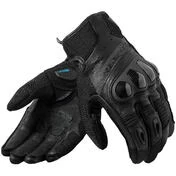Rev'it RITMO Black Leather Motorcycle мотоперчатки