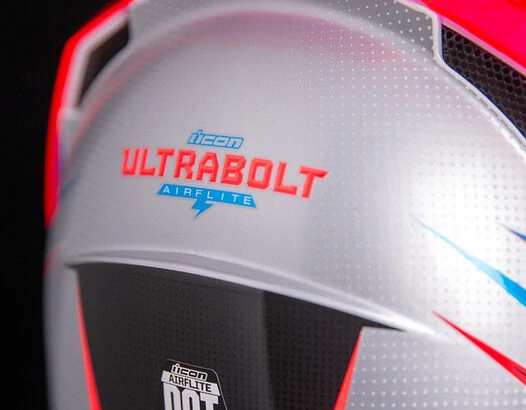 Icon Airflite Ultrabolt мотошлем синий