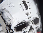 Icon Airflite Skull мотошлем черный (размер: m)