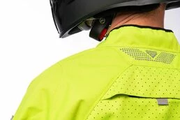 Icon Mesh AF2 CE Hi-Viz мотокуртка серая с желтыми вставками