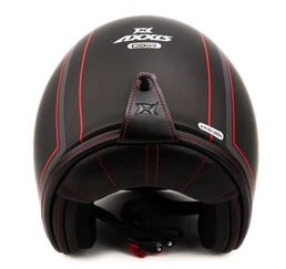 AXXIS OF507SV Hornet SV Royal Matt Black мотошлем открытый черный матовый
