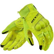 Motorcycle Leather мотоперчатки Rev'it RITMO Neon Yellow
