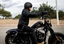 AXXIS OF507SV Hornet SV Royal Matt Black мотошлем открытый черный матовый