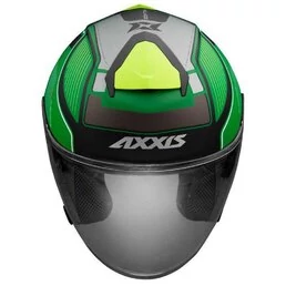 AXXIS OF504SV Mirage SV Vilage Matt Green мотошлем открытый зеленый матовый