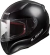LS2 FF353 Rapid Single Mono Gloss Black мотошлем черный глянцевый