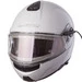 LS2 FF325 Strobe Electric Snow мотошлем зимний снегоходный белый с электрическим визором