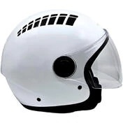Bhr 834 Flow Air Jet Motorcycle Мотошлем Glossy White