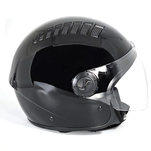Bhr 834 Flow Air Jet Motorcycle Мотошлем Black Metallic
