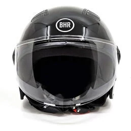 Bhr 834 Flow Air Jet Motorcycle Мотошлем Black Metallic