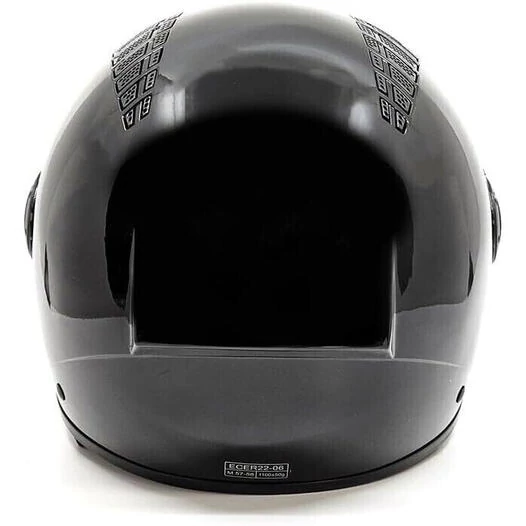 Bhr 834 Flow Air Jet Motorcycle Мотошлем Black Metallic