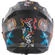 BHR 836 Flip Up ZOMBIE Modular Motorcycle Мотошлем Black
