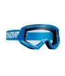 Мотоочки детские Thor Combat Racer Blue/White прозрачные