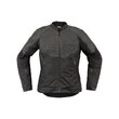 Icon Overlord 3 Wmn CE Leather Black мотокуртка черная женская