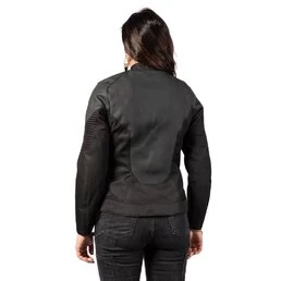 Icon Overlord 3 Wmn CE Leather Black мотокуртка черная женская