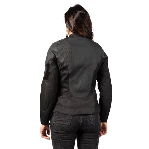 Icon Overlord 3 Wmn CE Leather Black мотокуртка черная женская