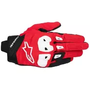 Alpinestars SP X 1 Leather Motorcycle мотоперчатки Bright Red Black White