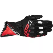 Alpinestars SP-3 Leather Motorcycle мотоперчатки Black Bright Red White