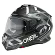 ONeal D-SRS Square full face helmet Black / White / Grey