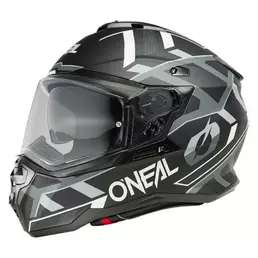 ONeal D-SRS Square full face helmet Black / White / Grey