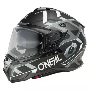 ONeal D-SRS Square full face helmet Black / White / Grey