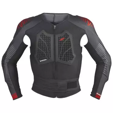 ZANDONA Action X8 long sleeve protective jacket Красно-черный