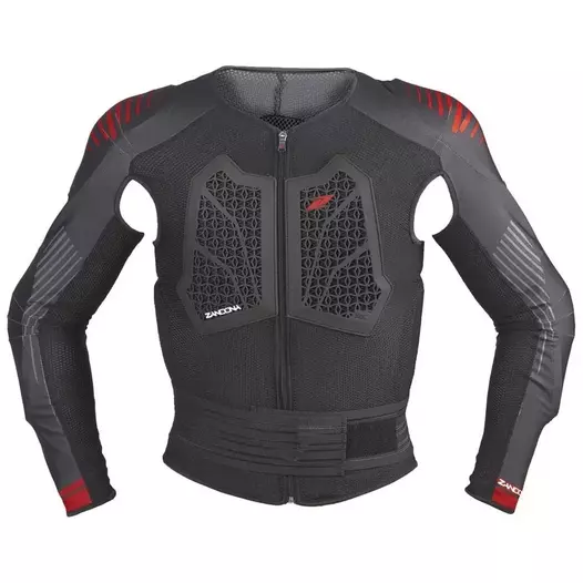 ZANDONA Action X8 long sleeve protective jacket Красно-черный (размер: s)