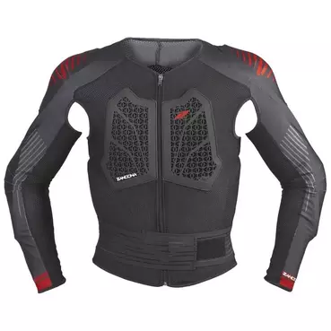 ZANDONA Action X7 long sleeve protective jacket Красно-черный