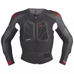 ZANDONA Action X6 long sleeve protective jacket Красно-черный (размер: 2xs)