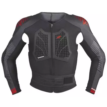 ZANDONA Action X6 long sleeve protective jacket Красно-черный