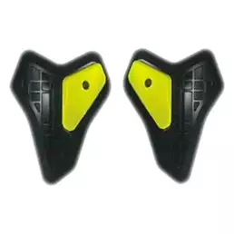 SPIDI Warrior Slider GP elbow guards Black / Fluorescente Yellow