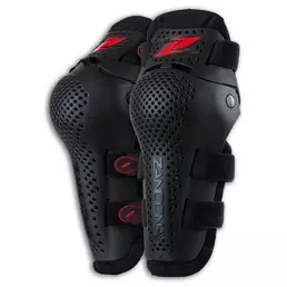ZANDONA Jointed knee guards Черный