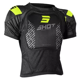 SHOT Trooper short sleeve protection T-shirt Черный (размер: 2xs)