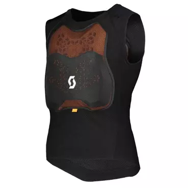 SCOTT Softcon Hybrid Pro sleeveless protection T-shirt Черный