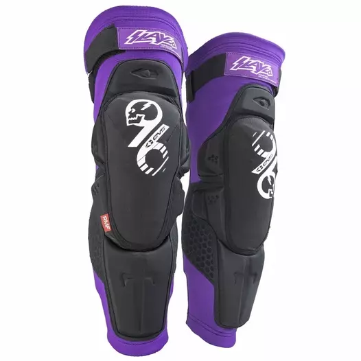 EVS SPORTS Slayco96 Knee guards black / purple