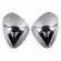 DAINESE Dets Knee guards Glossy Grey / Black