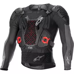 ALPINESTARS Bionic Plus V2 long sleeve protective jacket Красно-черный