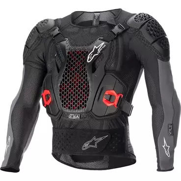 ALPINESTARS Bionic Plus V2 long sleeve protective jacket Красно-черный