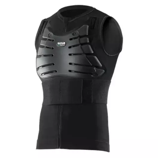 SIXS Pro SM9 sleeveless protection T-shirt Черный (размер: s)